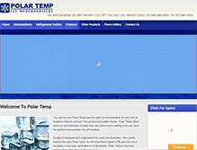 Tablet Screenshot of polartemp.com